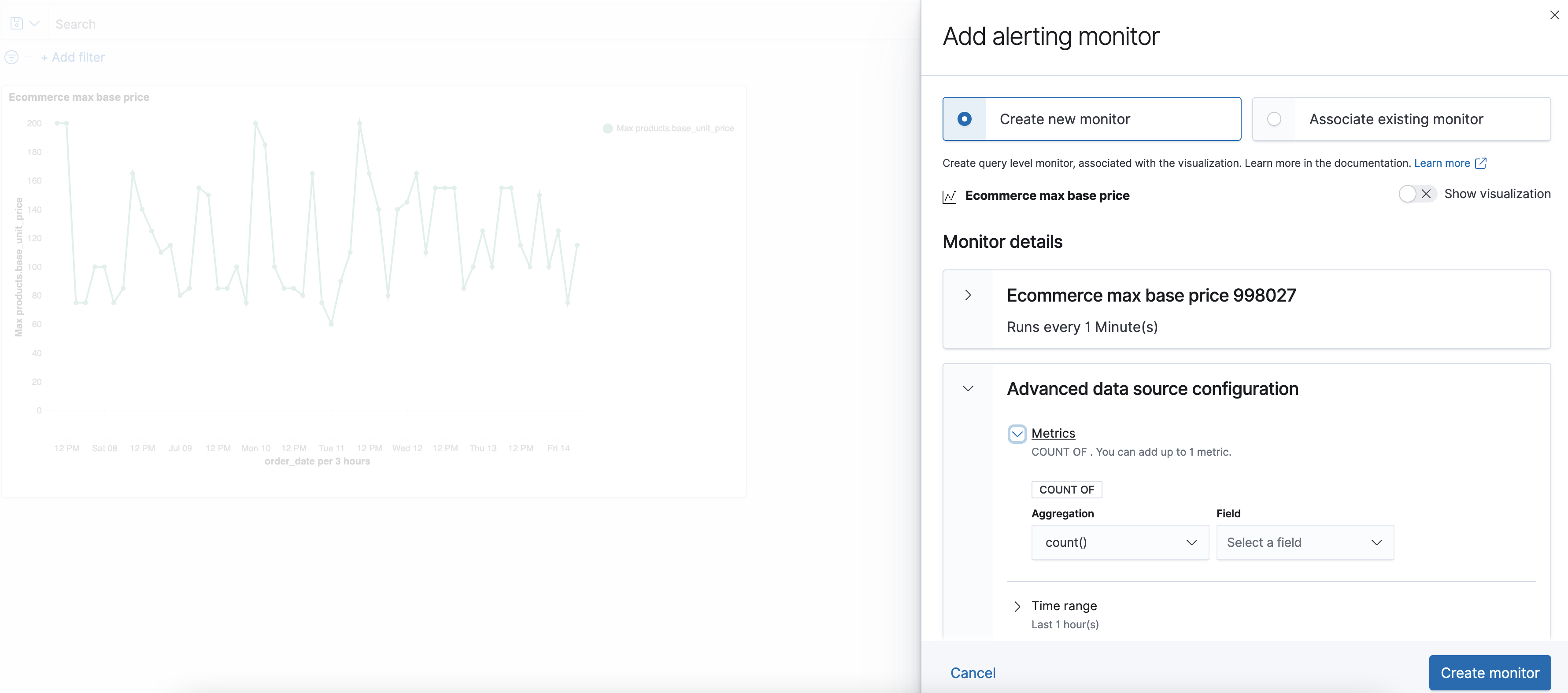 Create monitor interface